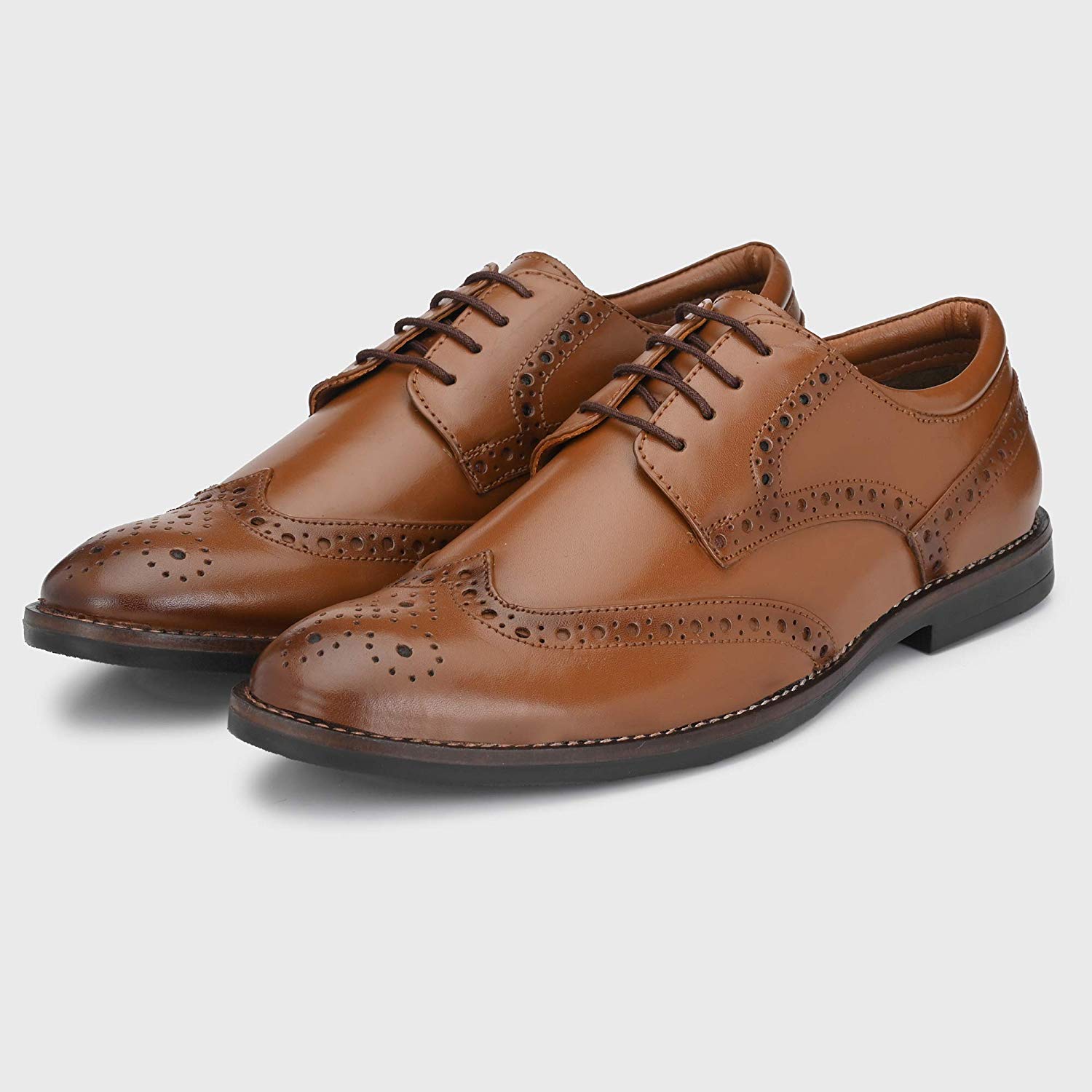 Leather Shoes Brown